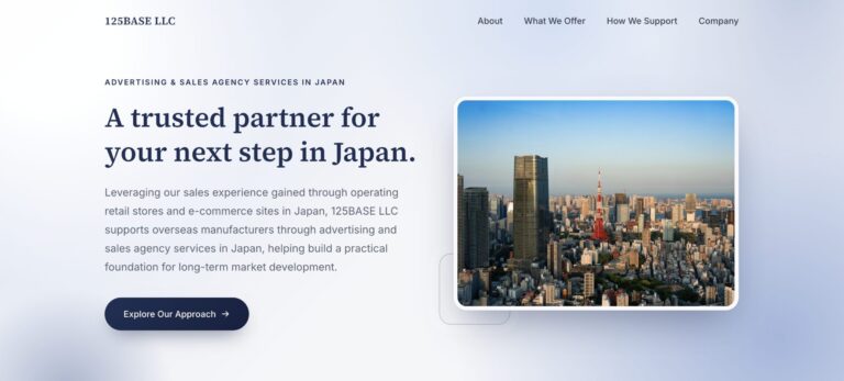 125BASE(海外用サイト)